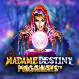 Madame Destiny Megaways logo by Pragmatic Play at Fezbet Casino