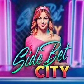 Official Live Casino logo: Side Bet City by Evolution at Fezbet Casino