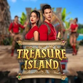 Treasure Island slot logo by Pragmatic Play at Fezbet Casino